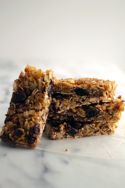 Chocolate-Cranberry-Granola-Bars