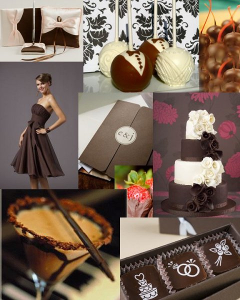 chocolate-wedding-theme